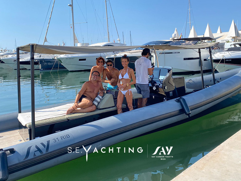YSAY 31 RIB_ Boat Charter Ibiza2